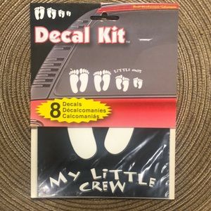 Chroma Family Feet Decal Kit